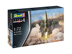 Revell, German A4/V2 Rocket, 1:72