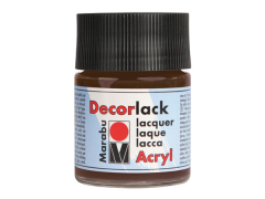 Marabu Decorlack, 045 Mørk brun, 50 ml