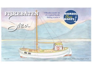 NCB, Svea, nordisk fiskebåd, træ, 1:55