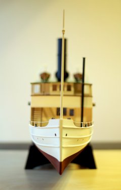 NCB, S/S Mariefred, svensk turbåd, træ, 1:32