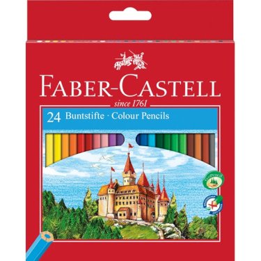 Faber-Castell, farveblyanter, 24 stk.