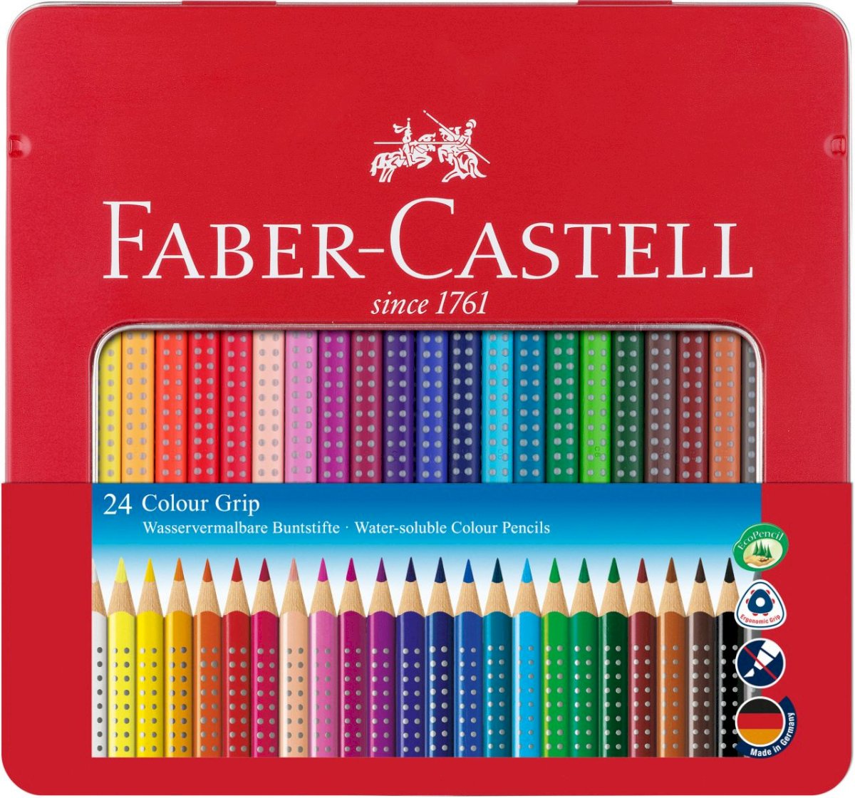 Faber-Castell Colour Grip, farveblyanter, akvarel, i