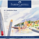 Faber-Castell Goldfaber Aqua, akvarelblyanter, 48 stk. i metalæske