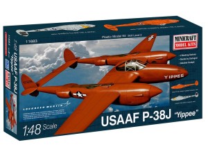 Minicraft, P-38J "Yippie" USAF, 1:48