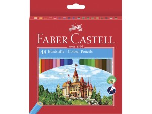 Faber-Castell, farveblyanter, 48 stk.