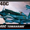 Academy, P-40C Tomahawk, 1:48