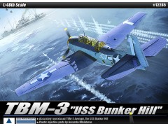 Academy, TBM-3 "USS Bunker Hill", 1:48