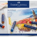 Faber-Castell, oliepastelkridt, studiekvalitet, 24 stk. i æske