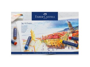 Faber-Castell, oliepastelkridt, studiekvalitet, 36 stk. i æske