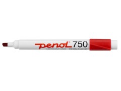Penol 750, permanent tusch, 2-5 mm, rød