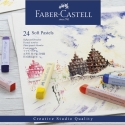 Faber-Castell, pastelkridt, bløde, 24 stk. i æske