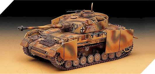 Academy, Panzer IV H w/ armor, 1:35