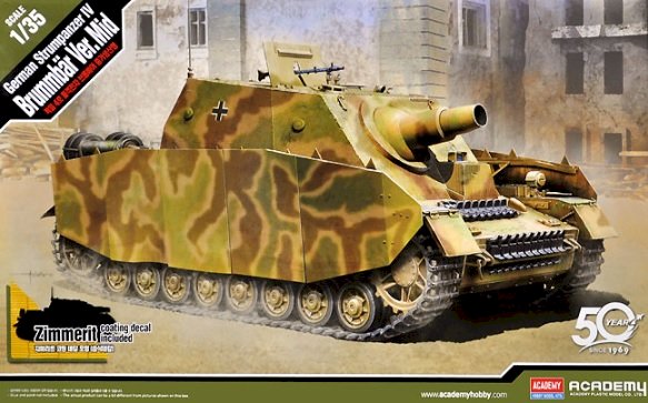 Academy, Sturmpanzer IV Brummär, 1:35