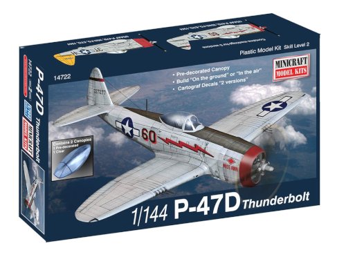 Minicraft, P-47D Thunderbolt USAAF, 1:144