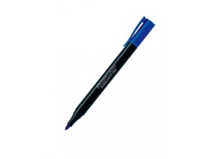 Faber-Castell Slim, permanent marker, blå