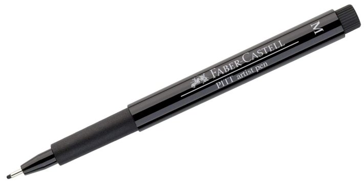 Faber-Castell Pitt Artist Pen, sort, M