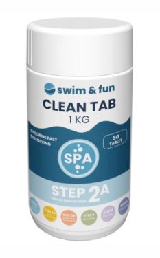 Swim & Fun, Spa CleanTab 5g, 1 kg
