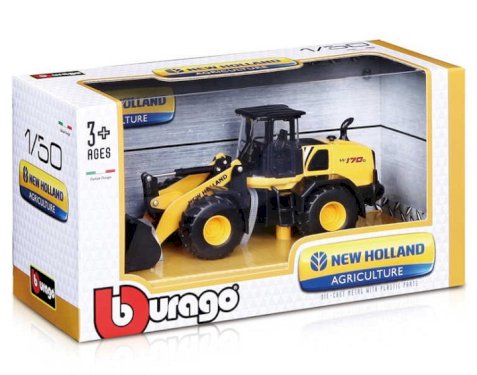 Bburago Construction, New Holland W170D, læssemaskine, 1:50