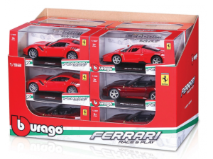Burago Ferrari Race&play, 1 stk., 1:32