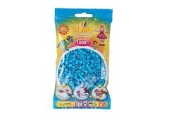 Hama Midi, perler, 1.000 stk., azurblå (49)