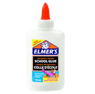 Elmer's, hvid skolelim, 118 ml