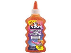 Elmer's, glitterlim, orange, 177 ml