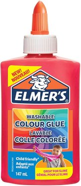 Elmer's, ikke-transparent lim, pink, 147 ml
