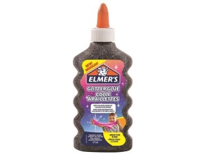 Elmer's, glitterlim, sort, 177 ml