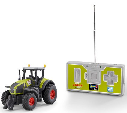 Revell Control, Mini RC, Claas Axion 960, fjernstyret traktor, 9,5 cm