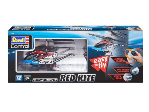 Revell Control, Red Kite, fjernstyret helikopter m/ Motion Control