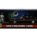 Batman-figur med 1966 Batmobile 1:32