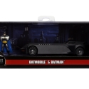 Batman-figur med animeret serie Batmobile 1:32