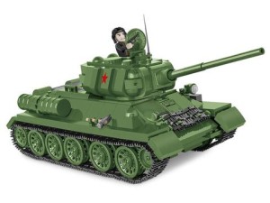 Cobi, T-34/85, sovjetisk tank, 668 dele