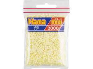 Hama Mini, perler, 2.000 stk., creme (02)
