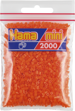 Hama Mini, perler, 2.000 stk., orange (04)