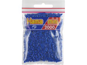 Hama Mini, perler, 2.000 stk., blå (08)