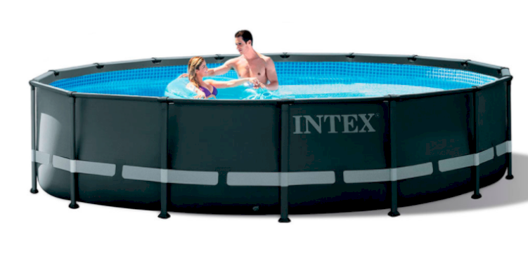 Intex Ultra XTR Frame Rund Pool 732 x 132 cm m/tilbehør