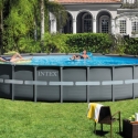 Intex Ultra XTR Frame Rund Pool 732 x 132 cm m/tilbehør