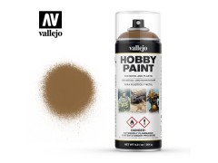 Vallejo Hobby Paint Spray, Leather Brown, 400 ml