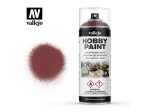Vallejo Hobby Paint Spray, Gory Red, 400 ml