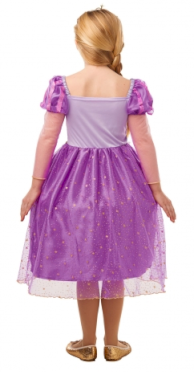 Disney Princess Rapunzel Glimmer kostume 128cm (7-8 år)