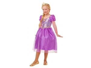 Disney Princess Rapunzel Glimmer kostume 104cm (3-4 år)
