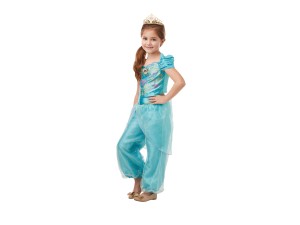 Disney Princess Jasmin Glimmer kostume 104cm (3-4 år)