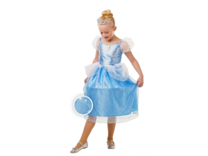 Disney Princess Askepot Glimmer kostume 116cm (5-6 år)