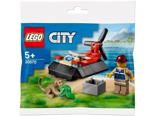 LEGO City Vildtrednings-luftpudebåd V29