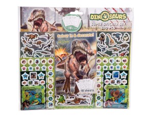 Dino Mega Stickersæt