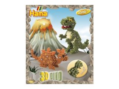 Hama Midi, gaveæske, 3D-dinosaurer