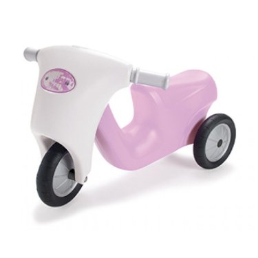 Dantoy, prinsesse-scooter/-skubber m/ gummihjul