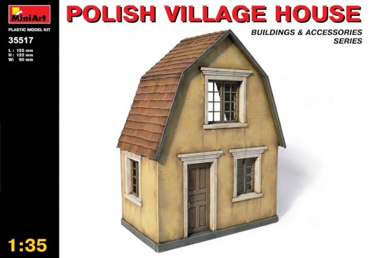 MiniArt, Polish Village House, 1:35