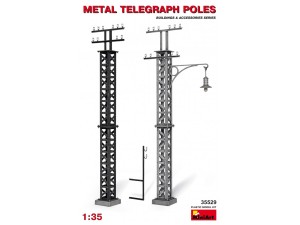 MiniArt, Telegraph Poles, large, 1:35